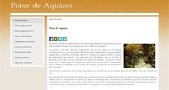 Desktop Screenshot of peixe-de-aquario.info